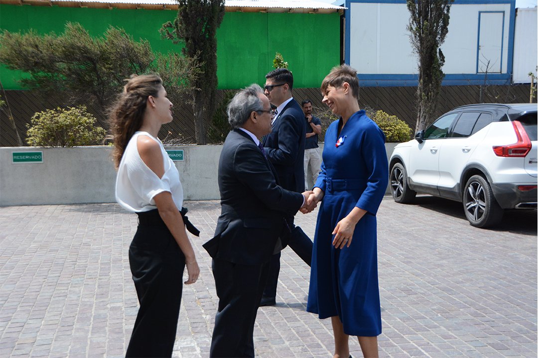 Visita de la Presidenta de Estonia