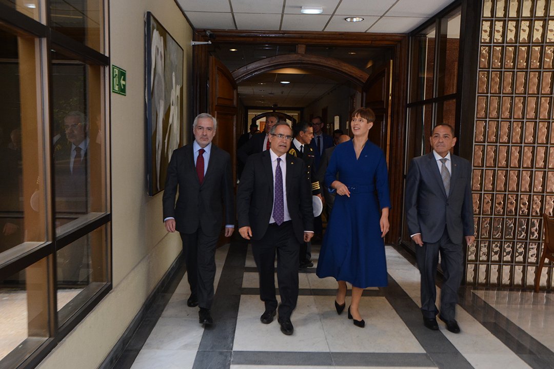 Visita de la Presidenta de Estonia
