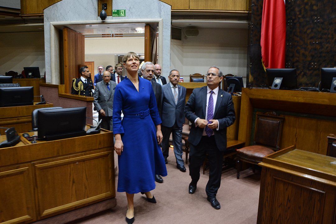 Visita de la Presidenta de Estonia