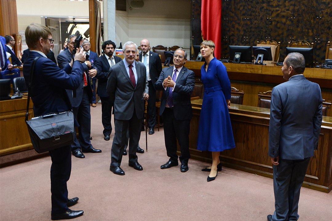 Visita de la Presidenta de Estonia