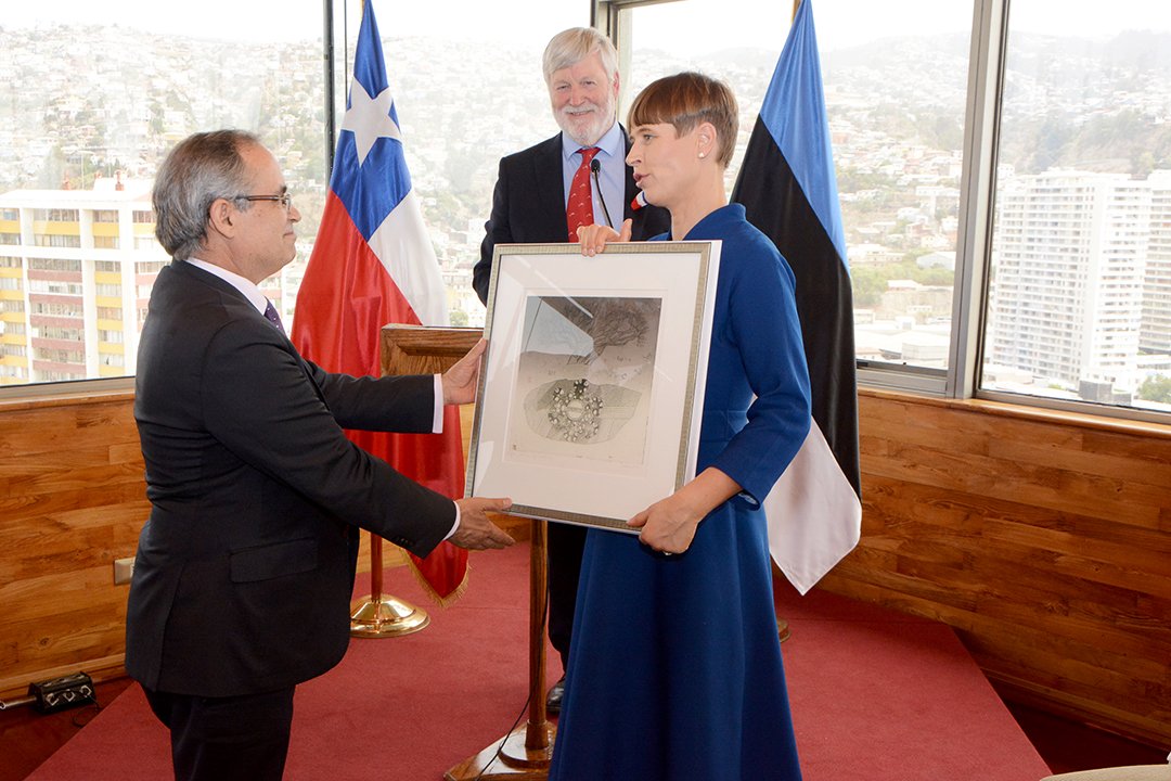 Visita de la Presidenta de Estonia