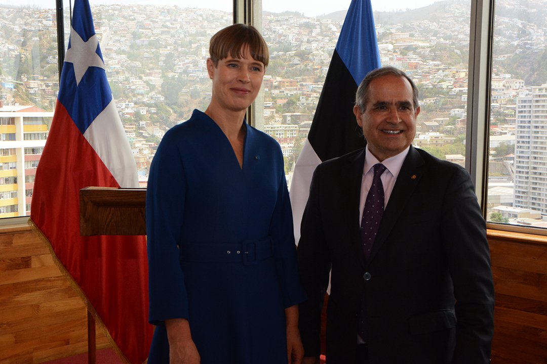 Visita de la Presidenta de Estonia