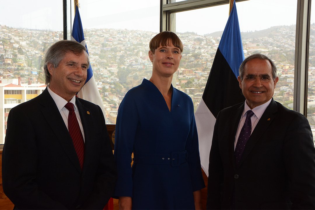 Visita de la Presidenta de Estonia