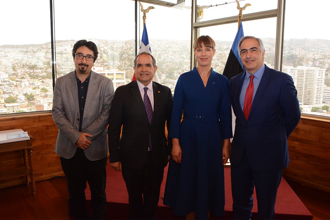 Visita de la Presidenta de Estonia