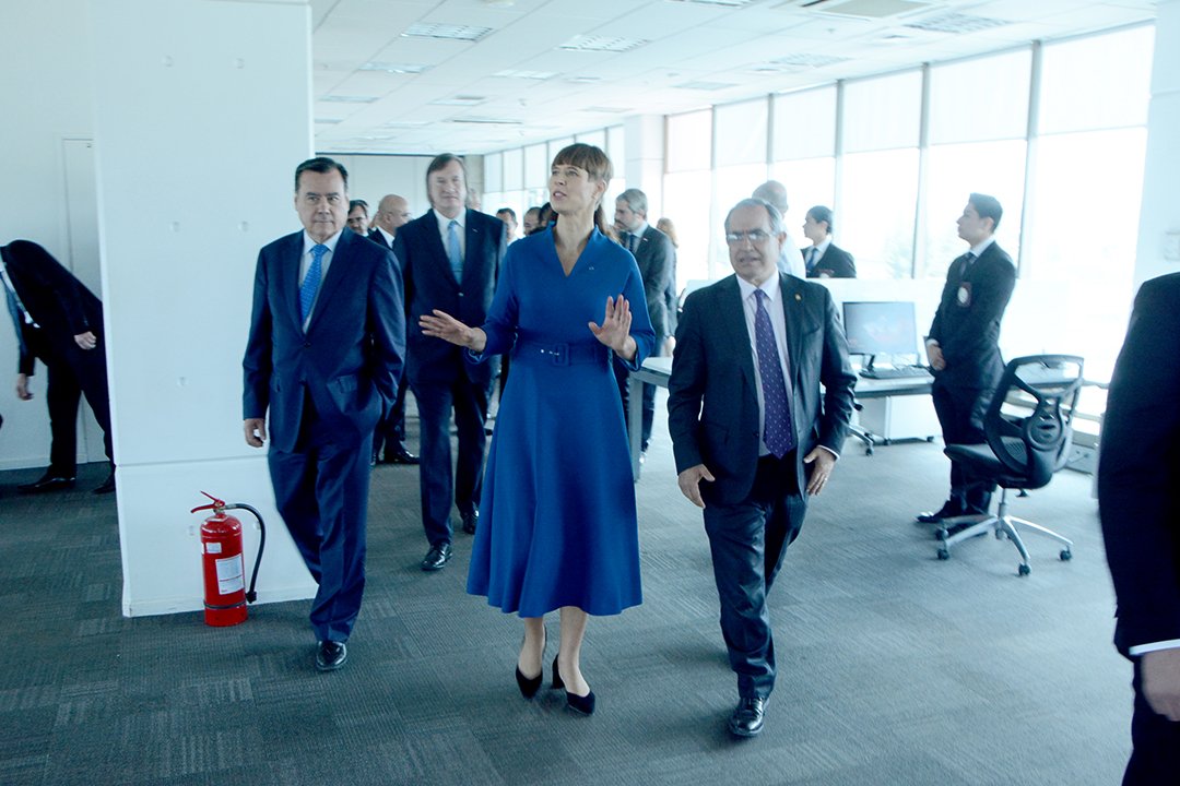 Visita de la Presidenta de Estonia