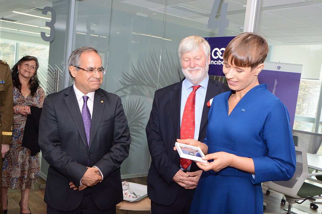 Visita de la Presidenta de Estonia