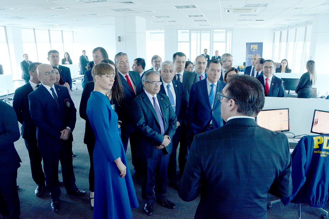 Visita de la Presidenta de Estonia