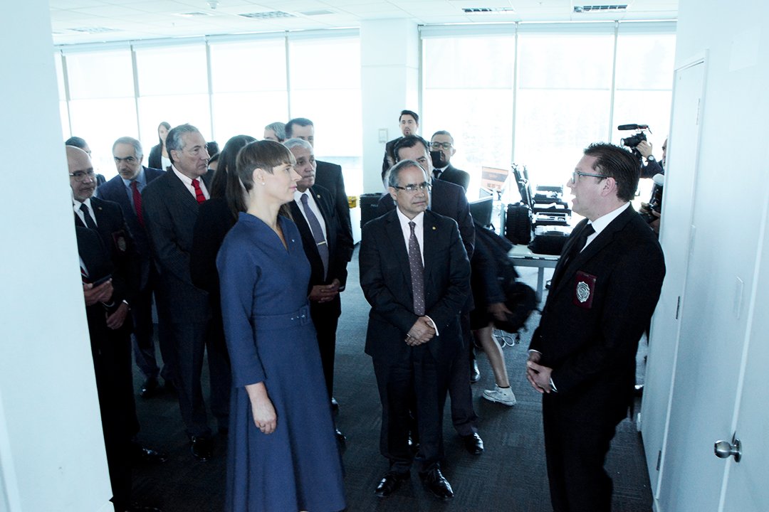 Visita de la Presidenta de Estonia