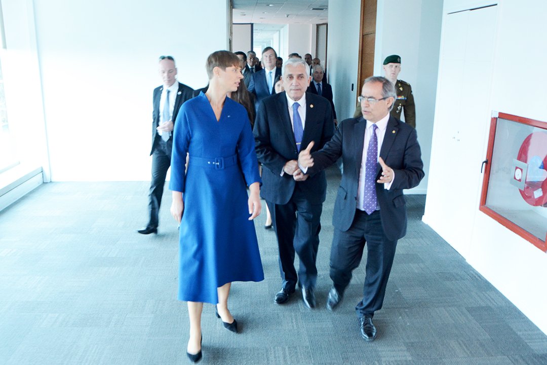 Visita de la Presidenta de Estonia