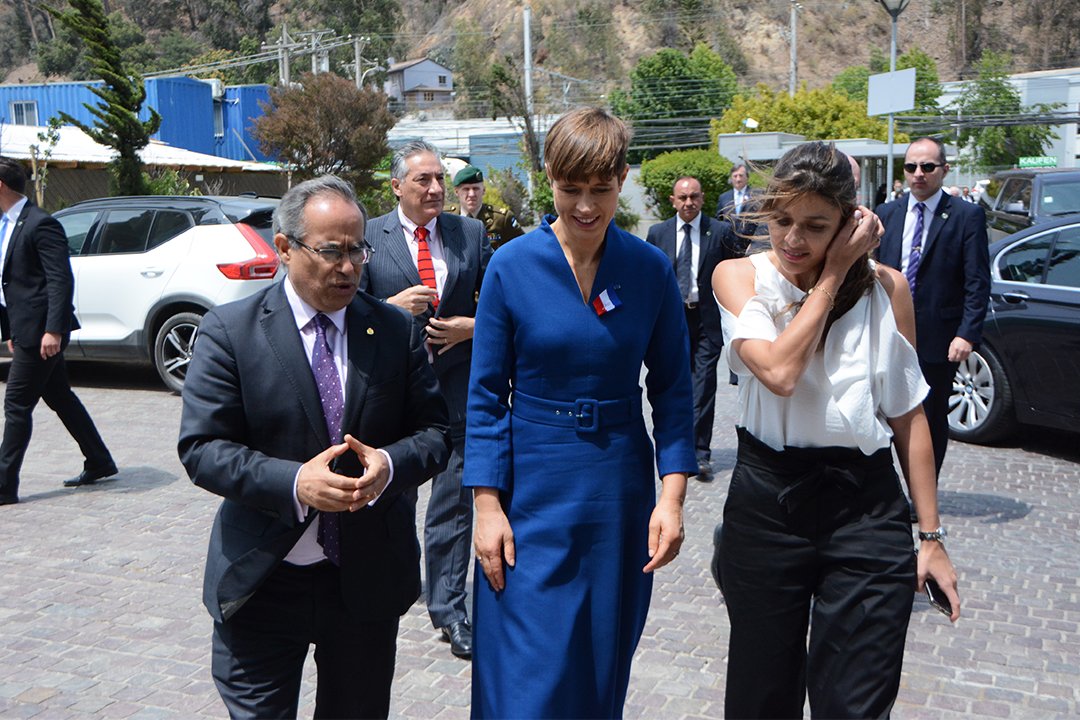 Visita de la Presidenta de Estonia