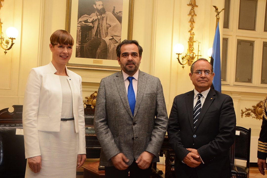 Visita de la Presidenta de Estonia