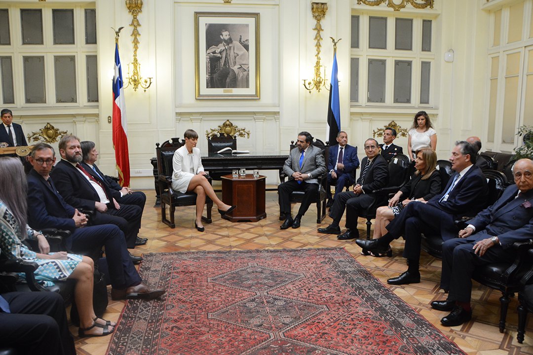 Visita de la Presidenta de Estonia