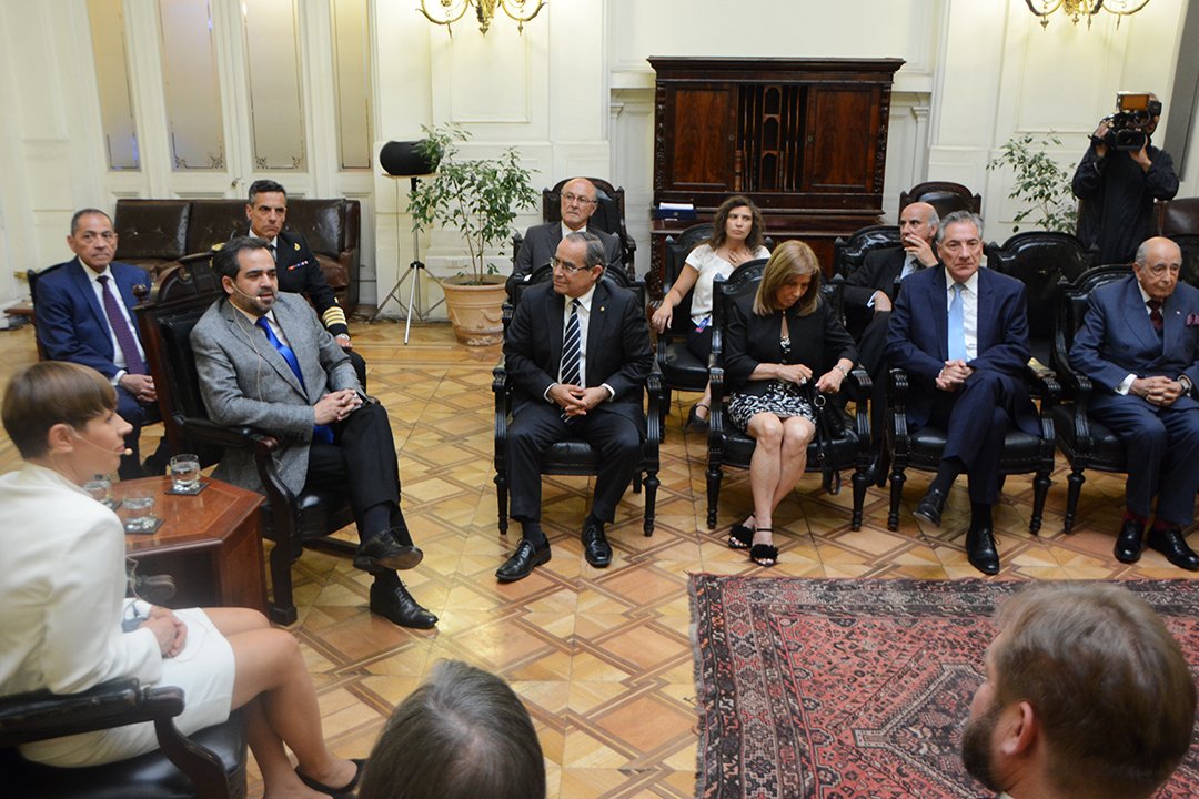 Visita de la Presidenta de Estonia