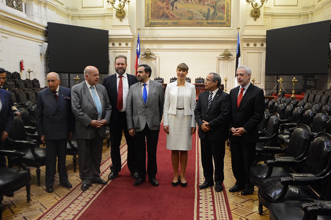 Visita de la Presidenta de Estonia